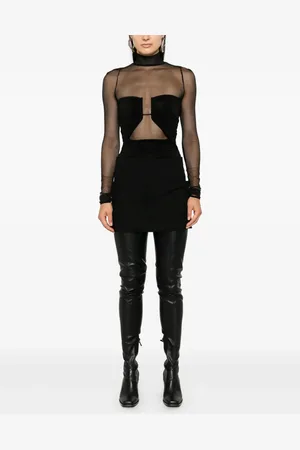 Rick Owens Cut-Off mini skirt