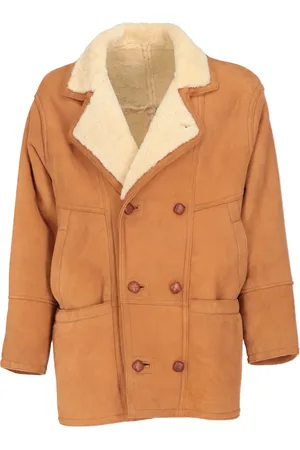 A.N.G.E.L.O. Vintage Cult 1980s pre-owned shearling-trim coat