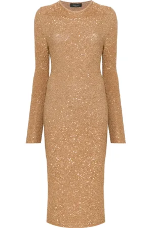Fabiana Filippi Sequined midi dress
