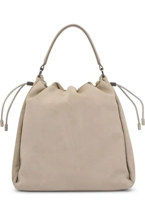 Brunello Cucinelli Monili drawstring shoulder bag