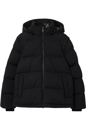 Burberry Logo-patch puffer jacket