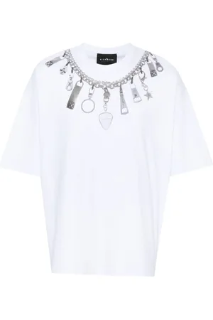 John Richmond Chain link-print T-shirt