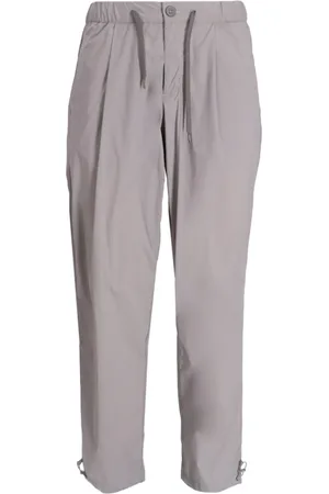 HERNO Drawstring loose-fit trousers