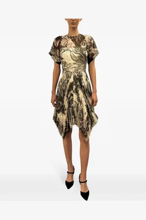 Jason Wu Printed short-sleeve mini dress
