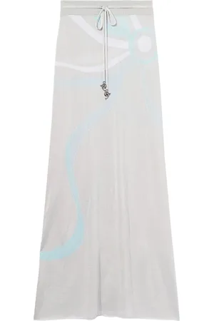 Puccini Marmo-jacquard maxi skirt