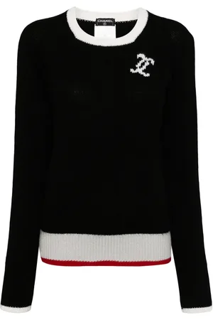 CHANEL 1996 logo sweater