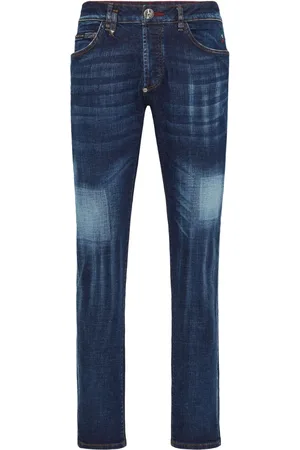 Philipp Plein Skull-print skinny jeans