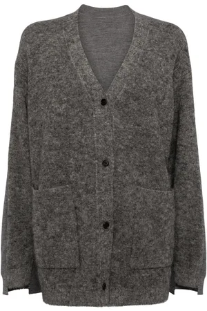 JNBY Color block long-sleeved cardigan