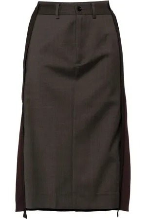 JNBY Deconstructed midi skirt