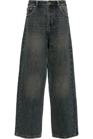 CROQUIS High-waist straight-leg jeans