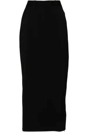 Helmut Lang Zipped maxi skirt