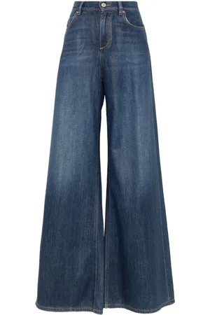 Dorothee Schumacher Under-glass effect wide-leg jeans