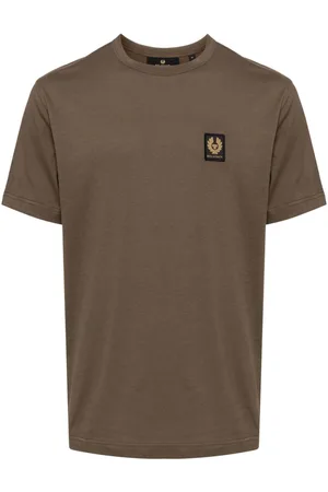 Belstaff Logo-patch cotton T-shirt