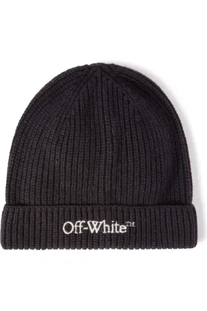 OFF-WHITE Bookish ribbed beanie