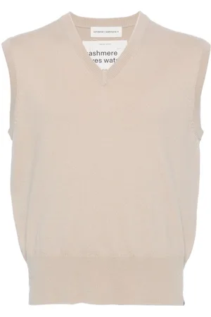 EXTREME CASHMERE Nº243 Spencer V-neck vest