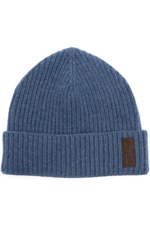 Paul & Shark Logo-patch beanie hat