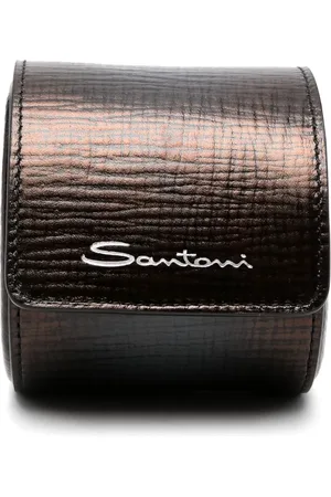 santoni Leather watch case