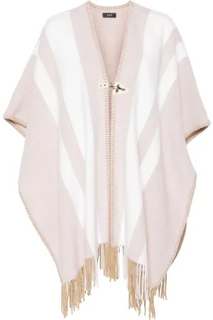 FAY Striped cape