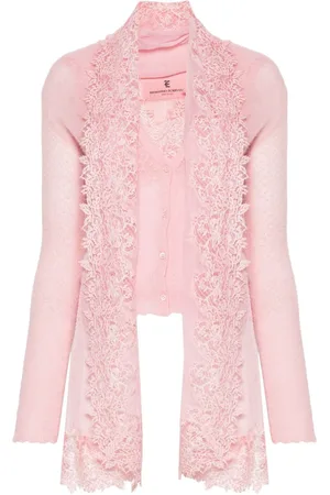 ERMANNO SCERVINO Lace-detail cardigan set