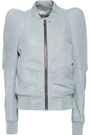 Rick Owens Zip-fastening leather jacket