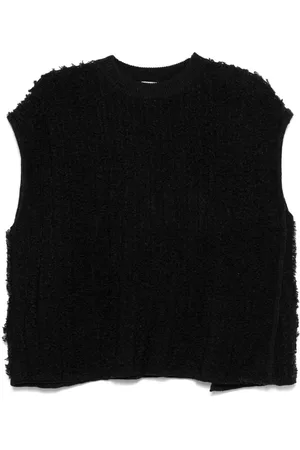 ALYSI Chunky-knit vest