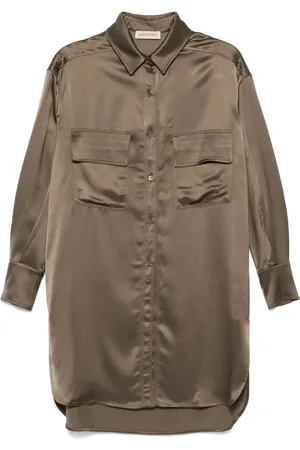 GENTRYPORTOFINO Satin shirt