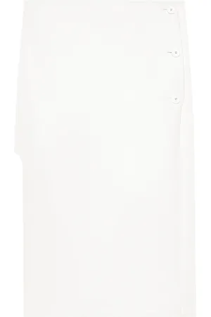 Courrèges Oblique heritage midi skirt