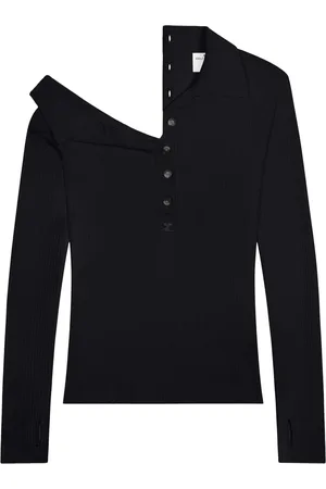Courrèges Multi-button polo sweater