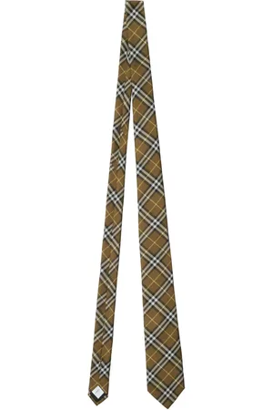 Burberry Check silk tie