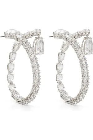 Swarovski Matrix hoop earrings