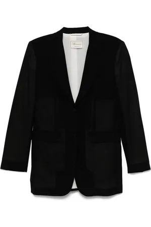 BLUMARINE Wool single-breasted blazer