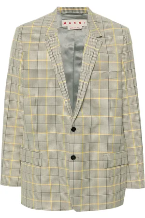 Marni Microcheck blazer