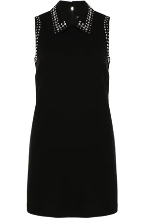 Liu Jo Rhinestone-embellished cady mini dress