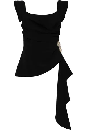 Costarellos Crepe crystal