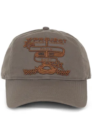 Y / PROJECT Logo-embroidered cap