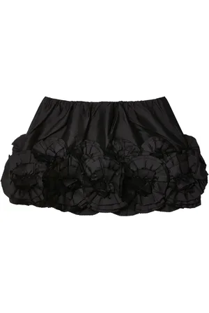 Shushu/Tong Floral-embellished skirt