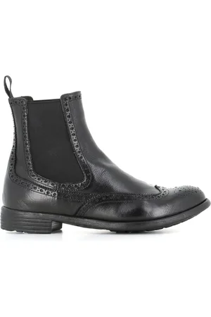Officine creative Brogue-detail leather boots