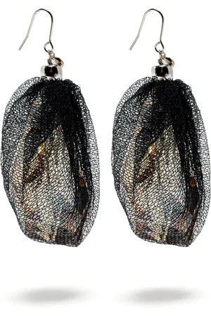 UNDERCOVER Tulle crystal earrings