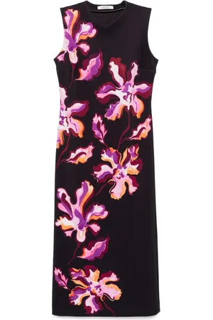 Dorothee Schumacher Flame Flower midi dress