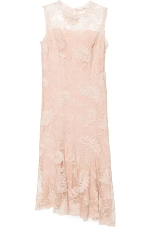ERMANNO SCERVINO Floral-lace midi dress