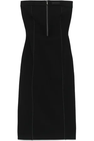 COPERNI Open-back bustier dress