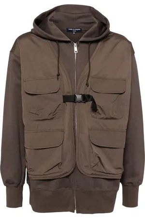 Comme des Garçons Layered hooded jacket