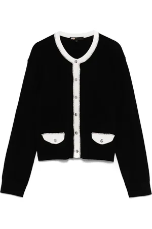 Maje Rhinestone-embellished cardigan