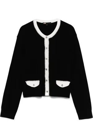 Maje Rhinestone-embellished cardigan