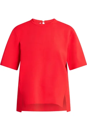 Stella McCartney Short-sleeve knitted top