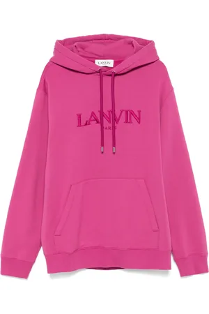 Lanvin Embroidered-logo hoodie