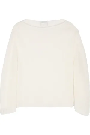 FORTE FORTE Drop-shoulder brushed jumper