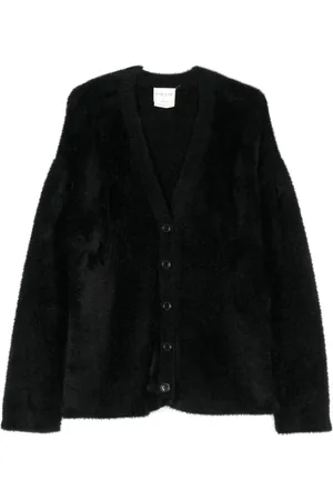 FORTE FORTE Brushed buttoned cardigan