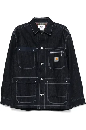 JUNYA WATANABE X Carhartt logo-patch coat