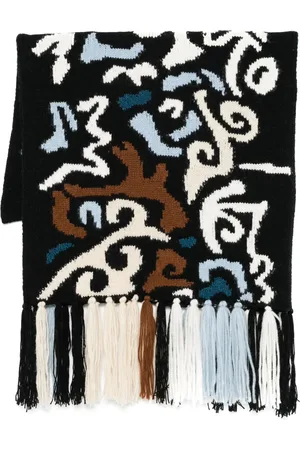ERMANNO SCERVINO Patterned-jacquard scarf
